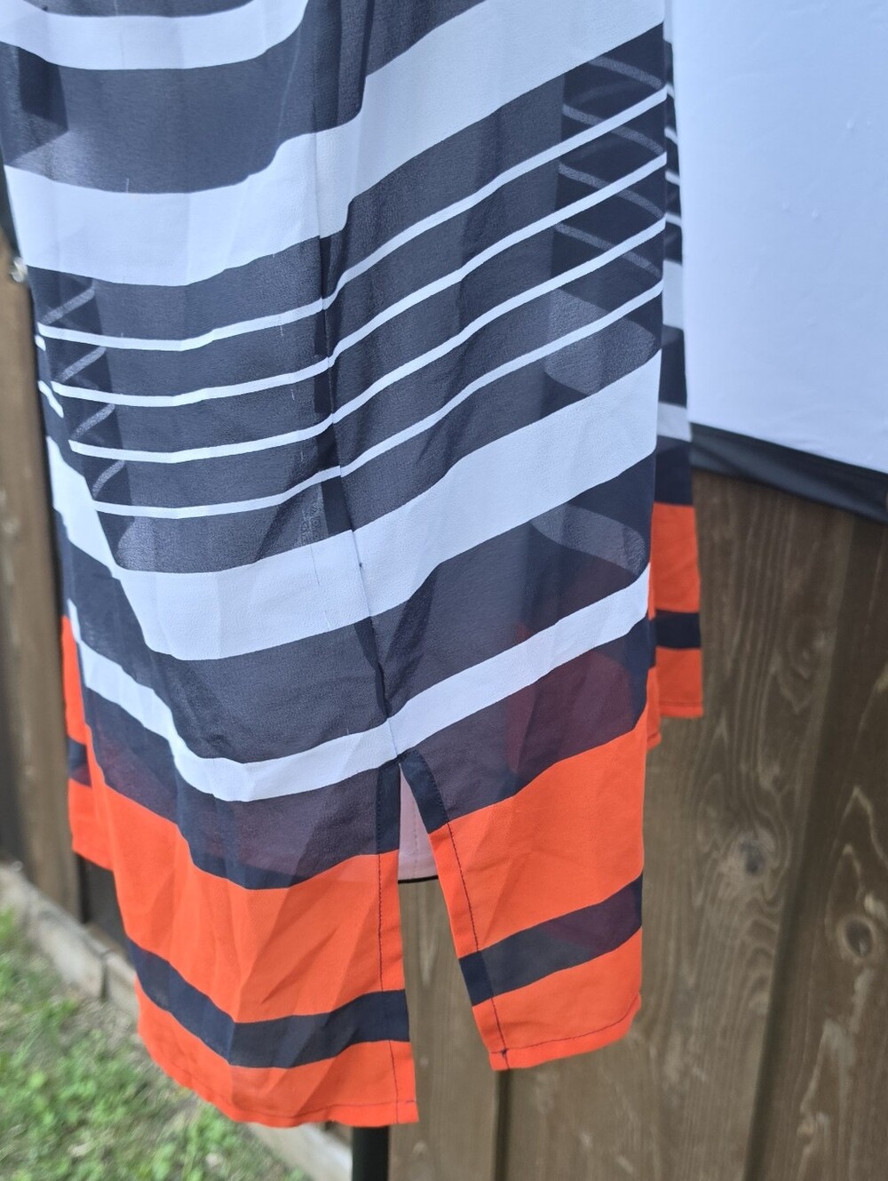 Michael Kors Striped Tunic Cover-Up - Picture 6 of 10